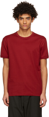 Dolce & Gabbana Red Cotton Jersey T-Shirt