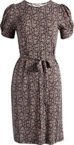 Thumbnail for your product : Boden Puff Sleeve Tie Waist Fit & Flare Dress