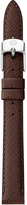 Thumbnail for your product : Michele Saffiano Leather Watch Strap, Brown