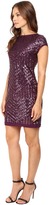 Thumbnail for your product : Vince Camuto Sequins Dress with Chiffon Trim