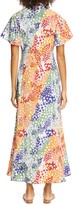 Thumbnail for your product : ADEAM Giraffe Print Tie Bodice Dress