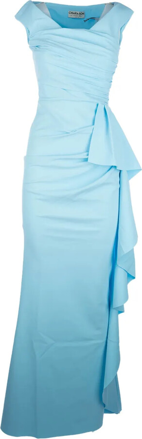 Chiara Boni La Petite Robe Draped Maxi Dress