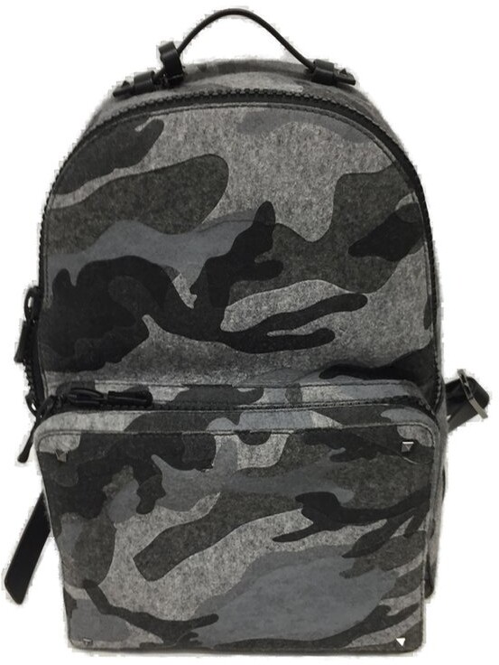 Valentino Garavani Rockstud Pet Customizable Backpack for Man in