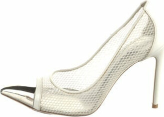 white louis vuitton shoes heels