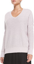 Thumbnail for your product : Vince V-Neck Waffle-Rib Sweater