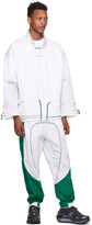 Thumbnail for your product : Li-Ning White and Green Track Pants