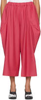 Comme des Garçons Pink Protrusions Trousers