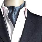 Thumbnail for your product : NiSeng Mens Classic Cravat Tie Ascot Paisley Jacquard Elegent Neckwear Neckties Black