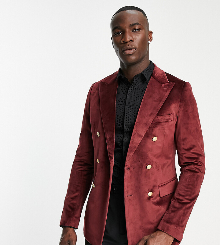 coat for men red