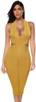 Thumbnail for your product : Meilun Women's Backless Low-Cut Sling Bandage Cocktail Dress