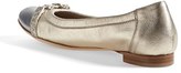 Thumbnail for your product : Attilio Giusti Leombruni Toe Cap Ballet Flat