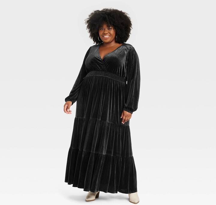 knox rose rust dress