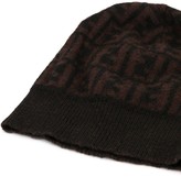 Thumbnail for your product : Fendi Pre Owned Zucca pattern beanie