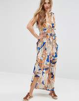 Thumbnail for your product : Traffic People Maxi Dress In 70'S Print