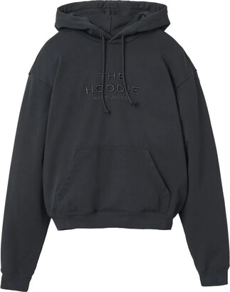 Marc Jacobs The Cropped Cotton Blend Zip Hoodie - ShopStyle