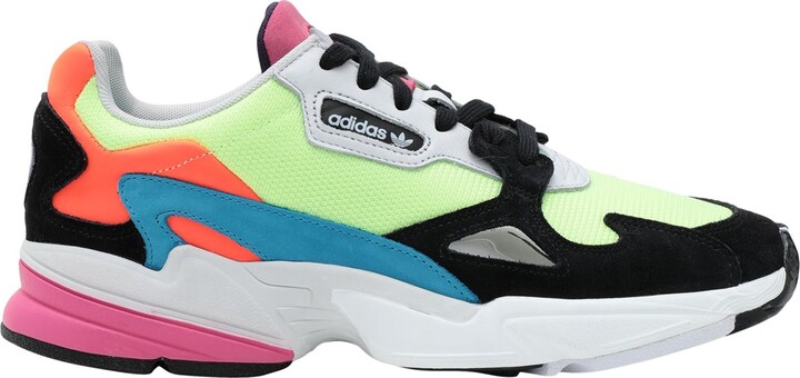 adidas Falcon W Sneakers Acid Green - ShopStyle