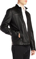 Thumbnail for your product : Thinple Leather Racer Jacket