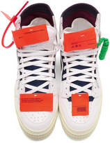Thumbnail for your product : Off-White Off White White and Blue Low 3.0 High-Top Sneakers