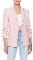 Thumbnail for your product : Alice + Olivia Lester Ruched-Sleeve Blazer