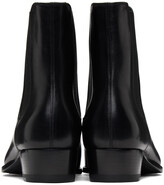 Thumbnail for your product : Saint Laurent Black Wyatt Chelsea Boots