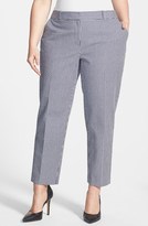 Thumbnail for your product : Anne Klein Seersucker Capri Pants (Plus Size)