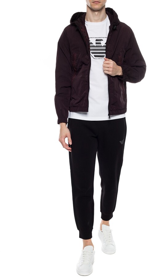 mens moncler hooded jacket