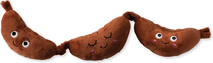 Fringe Studio Making Ends Meat Plush Dog Toy, Multi