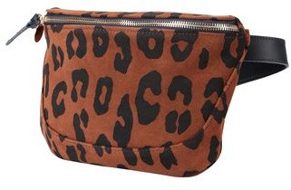 clare v leopard fanny pack