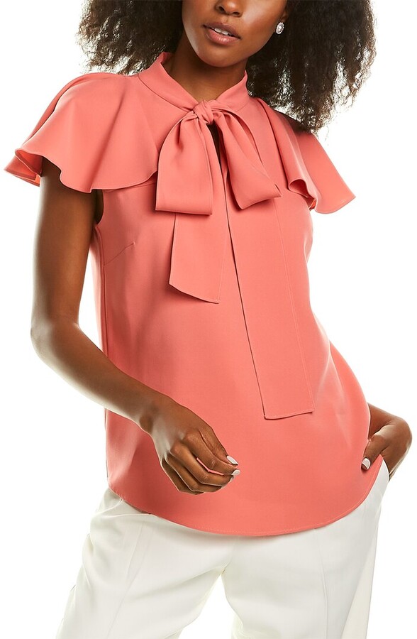 ruffle cap sleeve