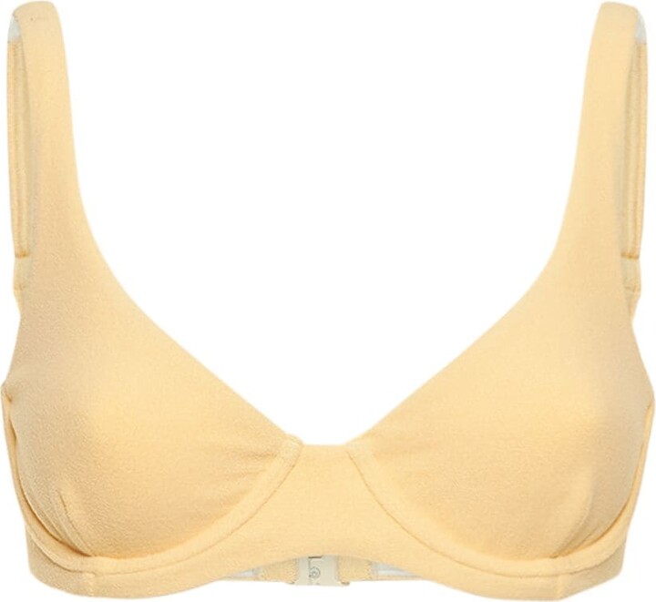 Zulu & Zephyr Towelling underwired bra cup bikini top ShopStyle Two