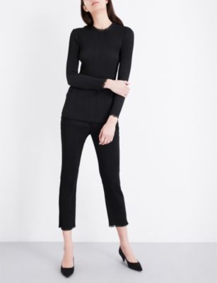By Malene Birger Ralano cropped pleated trousers