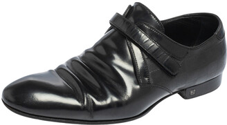 LOUIS VUITTON LV Black Ice Line Derby / Dress Shoes / UK7 / BLK ref.501969  - Joli Closet