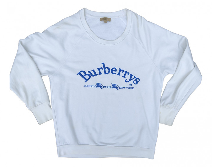 burberry white hoodie