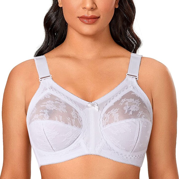AILIVIN Underwire Women's Minimizer Full Figure Bras Smooth Full Coverage  Seamless Non Padded Cups Bra