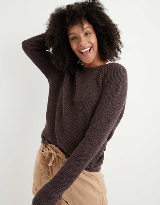 aerie ballet back sweater