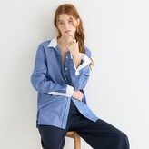 Thumbnail for your product : J.Crew Limited-edition Marie Marot X shirt in Thomas Mason® chambray