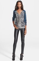 Thumbnail for your product : Zadig & Voltaire Snake Print Cashmere Cardigan