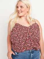 Thumbnail for your product : Old Navy Scoop-Neck Floral Swing Cami Blouse for Women