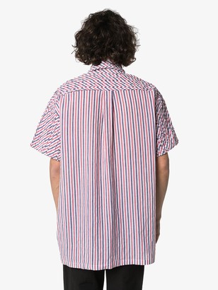 Y/Project Striped Button-Up Shirt