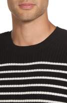Thumbnail for your product : Vince Slim Fit Breton Stripe Cashmere Crewneck Sweater