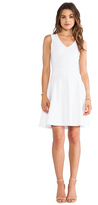 Thumbnail for your product : Milly Angled Rib Stretch Flare Dress