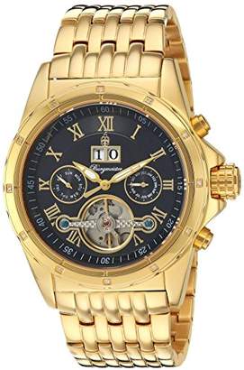 Burgmeister Men's ' Automatic and Stainless-Steel-Plated Casual Watch, Color:Gold-Toned (Model: BM127-229)