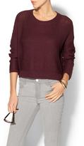 Thumbnail for your product : RD Style Cropped Crew Neck Sweater