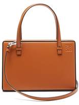 Thumbnail for your product : Loewe Postal Medium Leather Bag - Womens - Tan