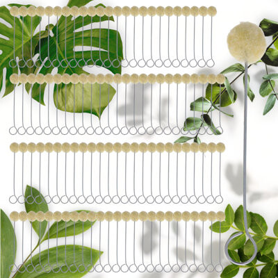 Pacific Funds 100-Pack Wool Daubers for Dye Glue Polish