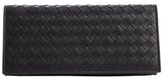 Thumbnail for your product : Bottega Veneta black intrecciato leather bi-fold wallet
