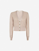 Thumbnail for your product : Ted Baker Madieyy cropped V-neck knitted cardigan