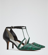 Thumbnail for your product : Reiss Eden DOUBLE ANKLE STRAP COURT SHOES