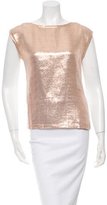 Thumbnail for your product : Maje Sleeveless Scoop Neck Top