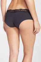 Thumbnail for your product : DKNY 'Downtown' Lace Trim Cotton Hipster Briefs